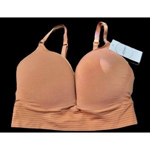 Jockey Generation Women's Natural Beauty Seamfree Molded Cup Bralette Large NWT
